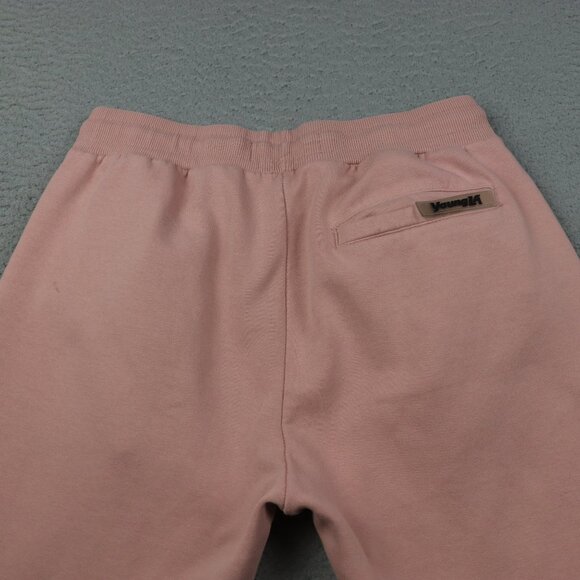 YoungLa Sweatpants Womens Large Pink Drawstring Athletic Comfort College - Picture 12 of 15